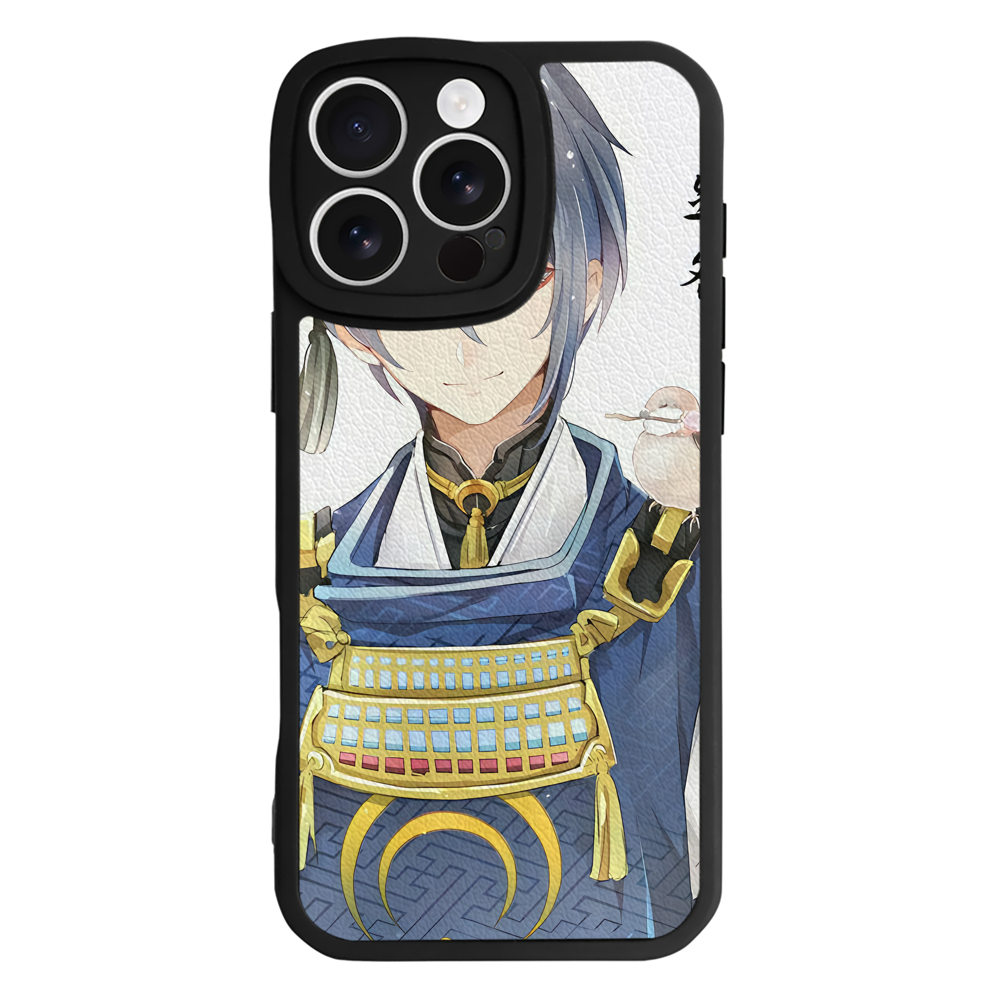 （画像用） 刀剣乱舞 Touken Ranbu 【iPhone 16シリーズ対応】シリコンスマホケース（レザー調） 材質：シリコン